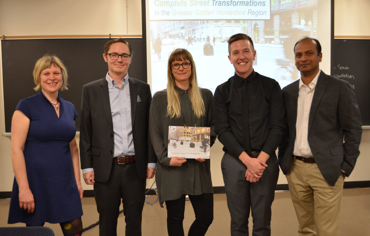 The project team for the Complete Streets Transformations book